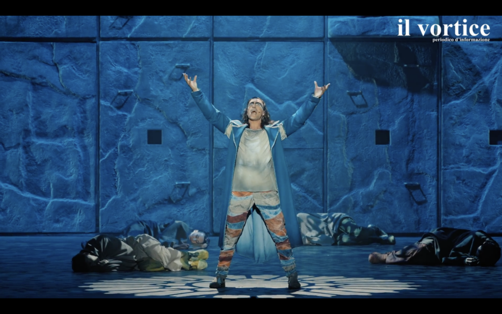 Un momento del musical